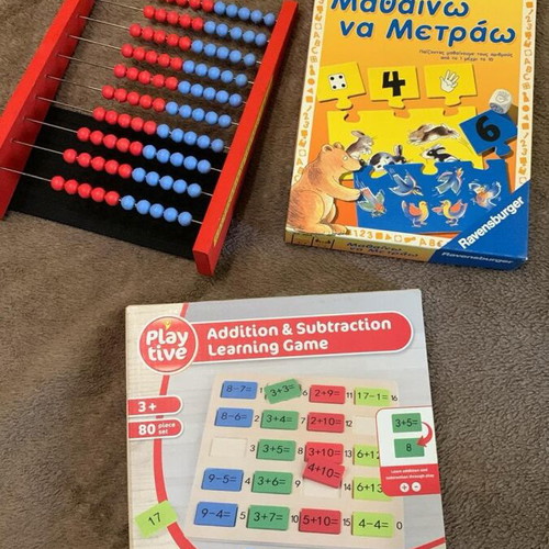 Preschool Educational Toys and Books Set like new, pack of 10