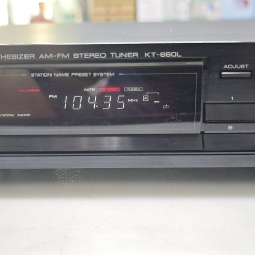 Kenwood KT 660L stereo tuner used, working condition