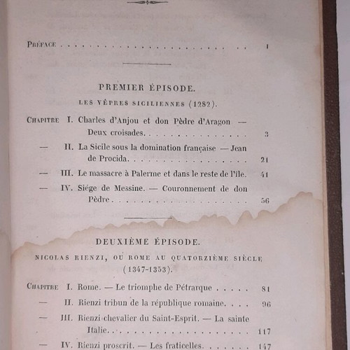 Histoire d'Italie by Jules Zeller like new, 1856 edition