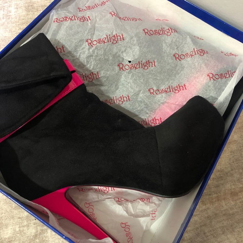 Roselight women's boots used with high heel and platform
