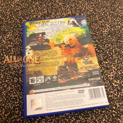 Devil May Cry 3 Dante's Awakening PS2 game with rare Monster Hunter demo