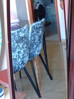 Full-length mirror used, brown color, 1.60x30 m