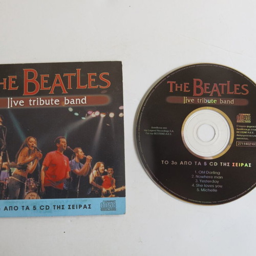 The Beatles Live Tribute Band CD 3 used, rock