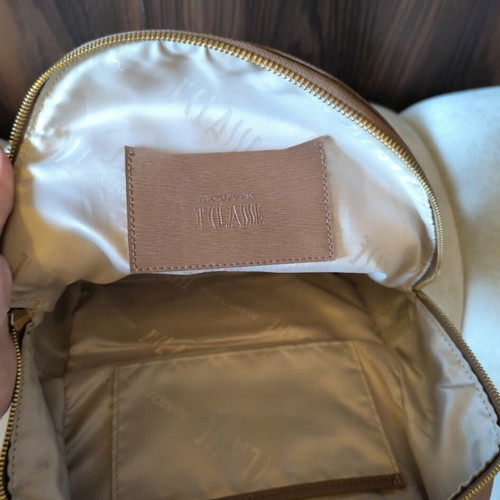 Alviero Martini 1A Classe Leather Backpack like new, tan color