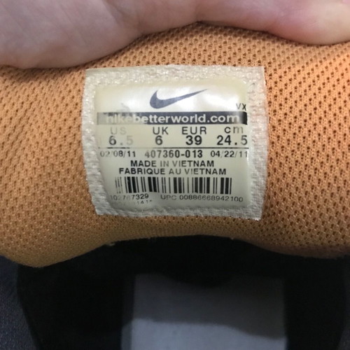 Nike 6.0 Zoom Air boots used, size 39