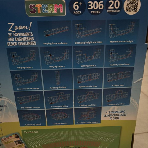 Gigo Roller Coaster Engineering STEAM educational set new, sealed