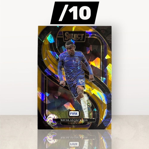 Nicolas Jackson Panini Select '24-'25 Chelsea FC card like new /10