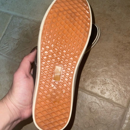Canvas shoes used, size 40, black and white