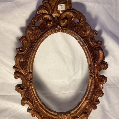 Antique wooden picture frames, 3 pieces