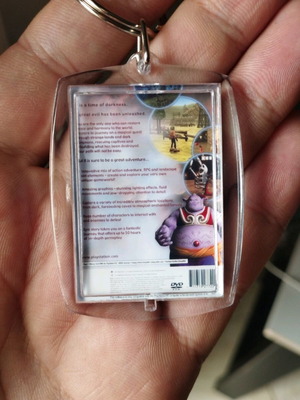 Dark Cloud PS2 acrylic keychain new