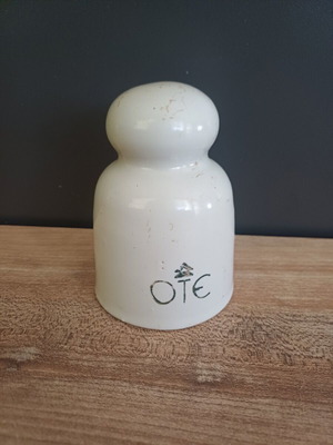 OTE Porcelain Insulator used, excellent condition