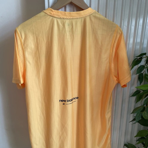 New Balance men's t-shirt like new, orange, size M