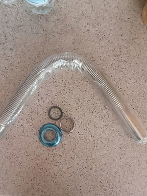 Metal chrome siphon new