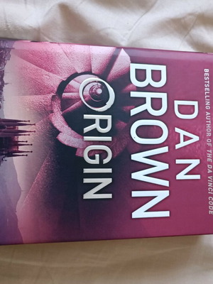 Dan Brown Origin hardback book like new, European edition