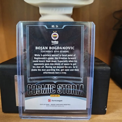 Bojan Bogdanovic Cosmic Storm Panini Origins EuroLeague 2025-26 card /10