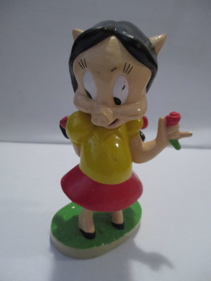 DEA Looney Tunes Warner Bros Miss Piggy figure used