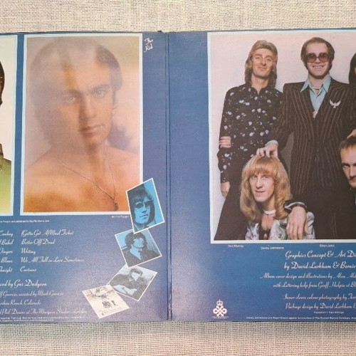 Elton John Captain Fantastic And The Brown Dirt Cowboy LP σαν καινούργιο, rock
