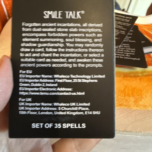 Book of Spells Ancient Magic Cards like new