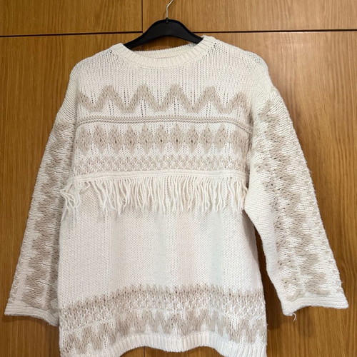 Zara Kids sweater like new, size 10, white and beige