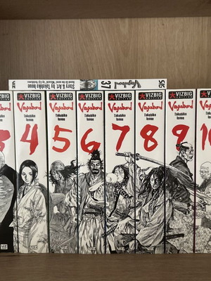 Vagabond manga complete Vizbig edition volumes 1-12 and 37 like new