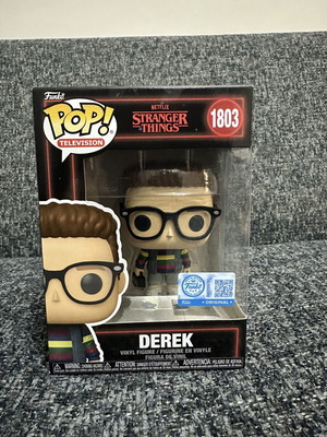 Funko Pop Stranger Things Derek #1803 new with soft protector
