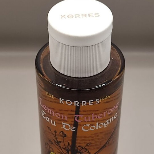 Korres Lemon Tuberose Eau De Cologne 100ml used
