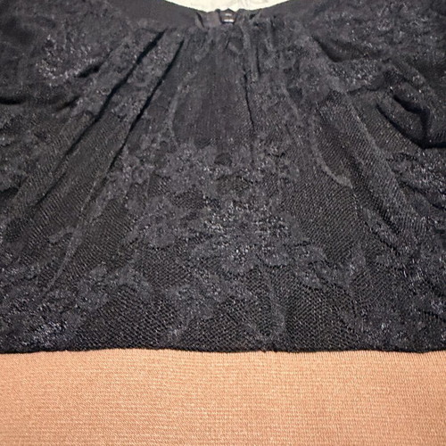 Midi dress Zic Zac like new, size M, black and beige