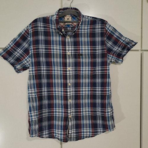 Lee checkered summer shirt size Medium new unworn