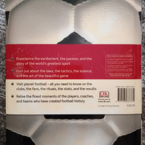 The Football Book English edition, like new