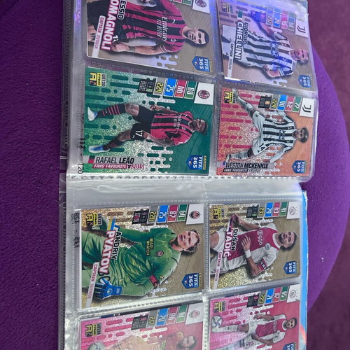 Panini FIFA 365 2022 album used, Adrenalyn XL update edition