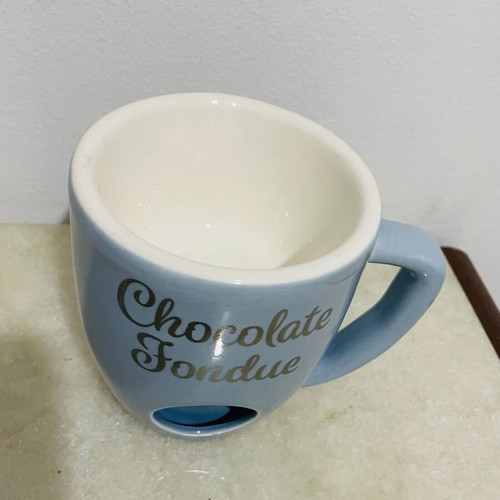Butlers Chocolate Fondue Mug new ceramic with tealight holder