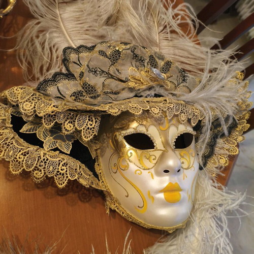 Viennese mask handmade authentic like new