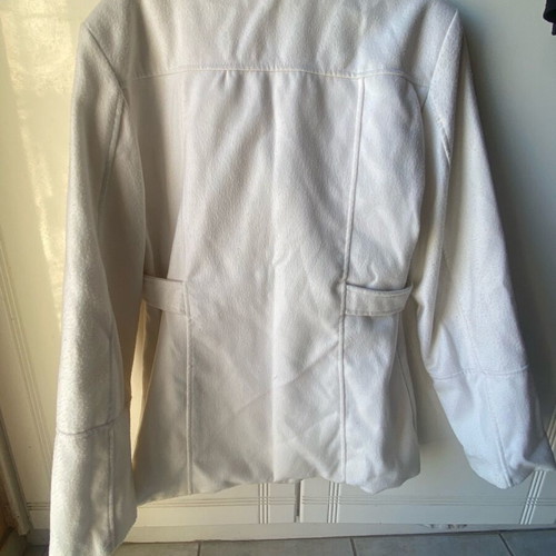 White nautical coat like new, size XXL fitting L-XL