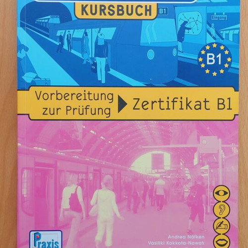 Station B1 German Language Test Book like new