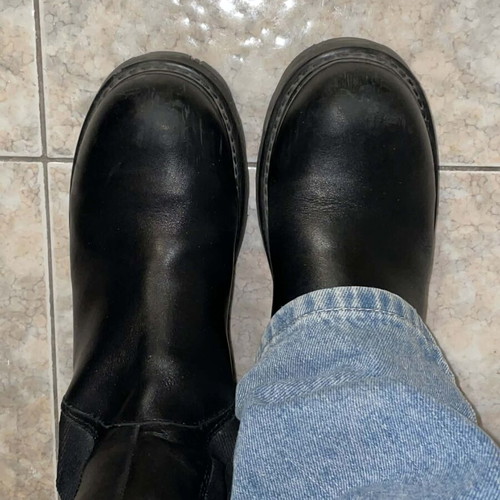 Black Vagabond ankle boots size 38 used genuine leather