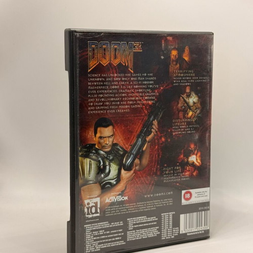 Doom 3 PC used game, action adventure
