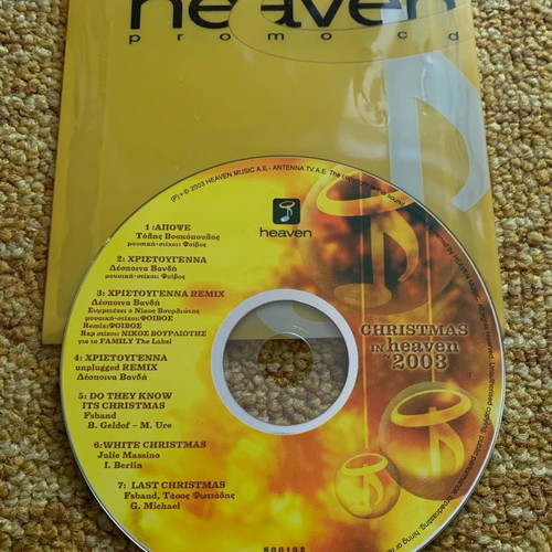Despina Vandi Christmas promo CD used, pop