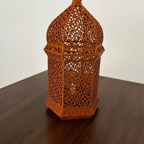 Plastic lamp like new for LED candle, 20x9 cm