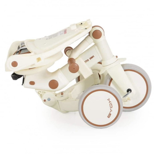 Byox tricycle bike 3 in 1 beige like new for 12-72 months