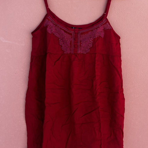 Stradivarius red blouse size M