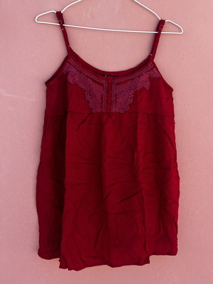 Stradivarius red blouse size M