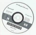 HP Officejet 6300 software CD for Macintosh