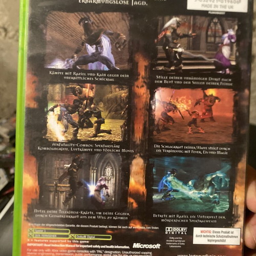 Legacy of Kain Defiance Xbox classic game