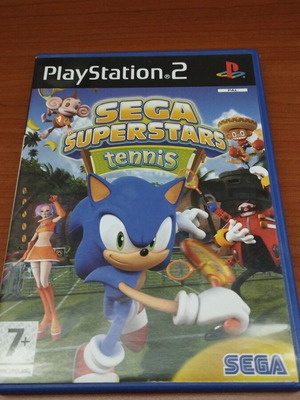 Sega Superstars Tennis PS2 game used, complete