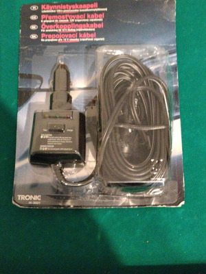 Tronic H-3031 Car Battery Charging Cable new