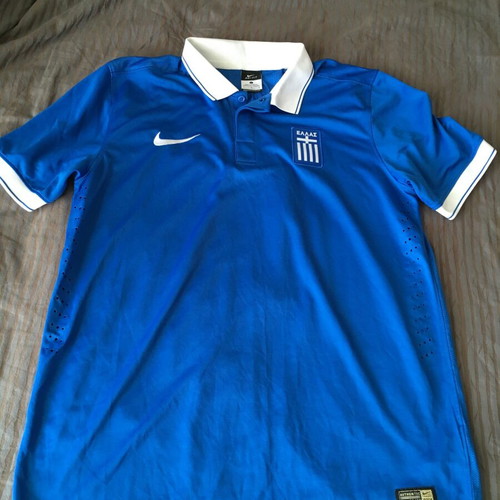 Greece FIFPro Division Europe Nike Dri-FIT football shirt 2014 used