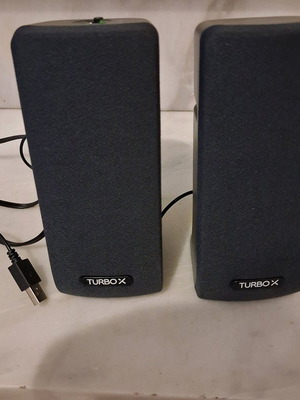 Ηχεία υπολογιστή Turbo-X Speaker2,0 M100 USB/AUX μεταχειρισμένα