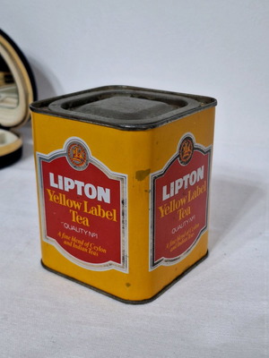 Κουτάκι Lipton Tea αντίκα σε καλή κατάσταση