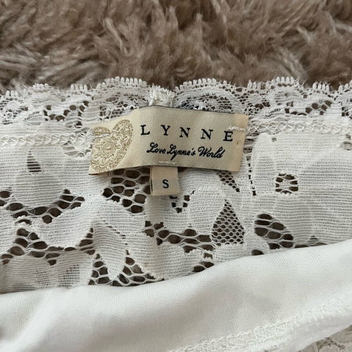 Lynne women's lace blouse new, size S, white