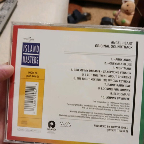 OST Angel Heart CD used